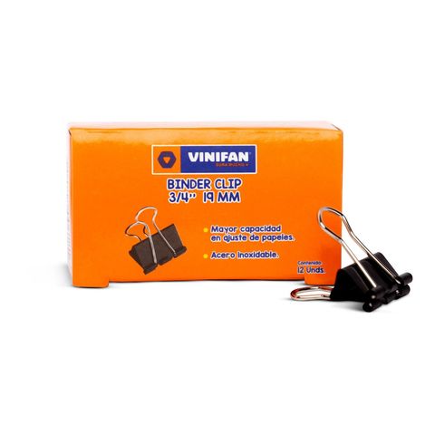 APRETADOR 19MM CAJA 12 UNI NEGRO 11020016 (12-300