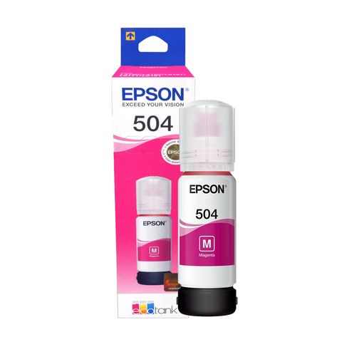 Botella de Tinta Epson T504320 Magenta Botella de Tinta Epson T504320 Magenta