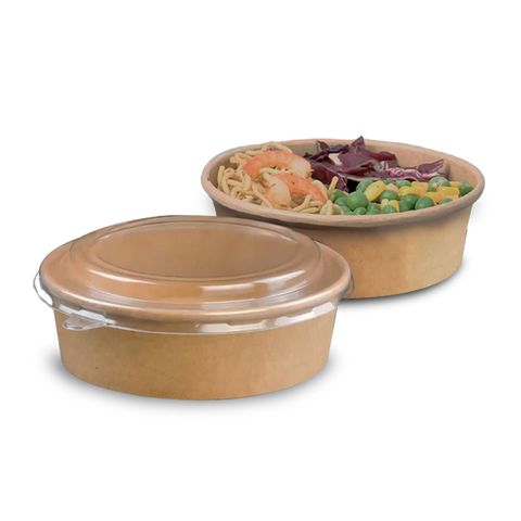 Envase Redondo Carton Cafe Impermeable 500 Cc