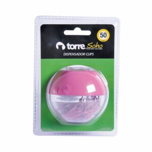 CLIPS TORRE 1 PUNTA REDONDA 33 MM 100 UNIDADES