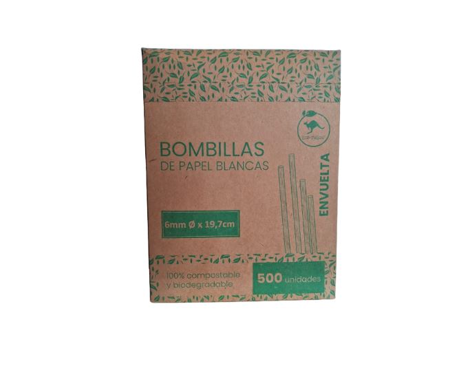 Bombilla blanca 6mm x 19,7 3capas Envuelta (10500)