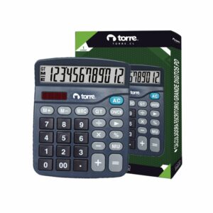 CALCULADORA BÁSICA TORRE 12 DÍGITOS CS-332 UNIDAD REGIÓN VIII