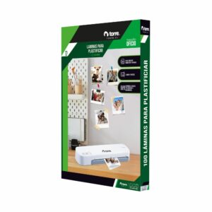 LAMINAS PLASTIFICAR A7 80X110 125 MIC TORRE 100 UNI